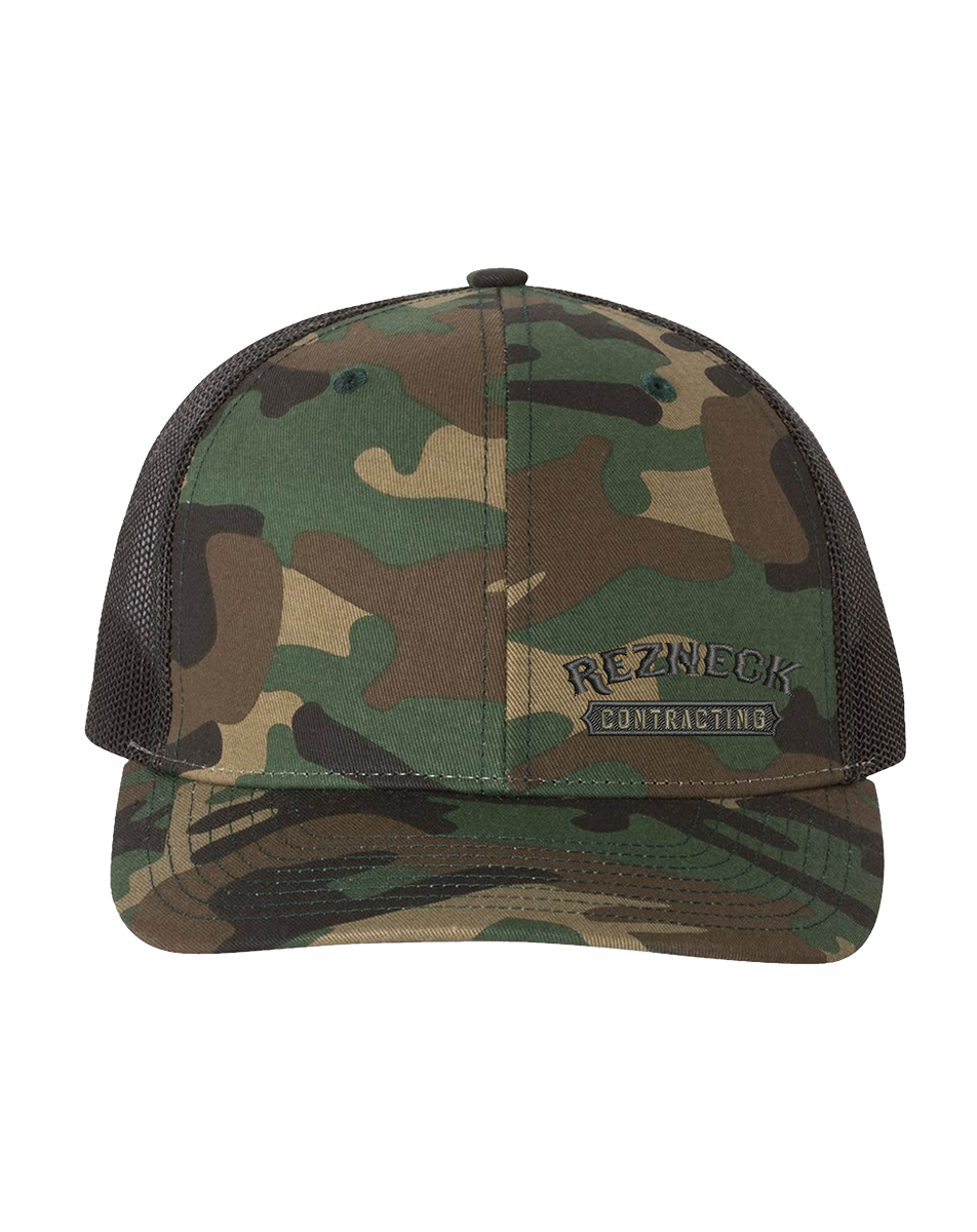 Rezneck Logo Hat (Green Camo)