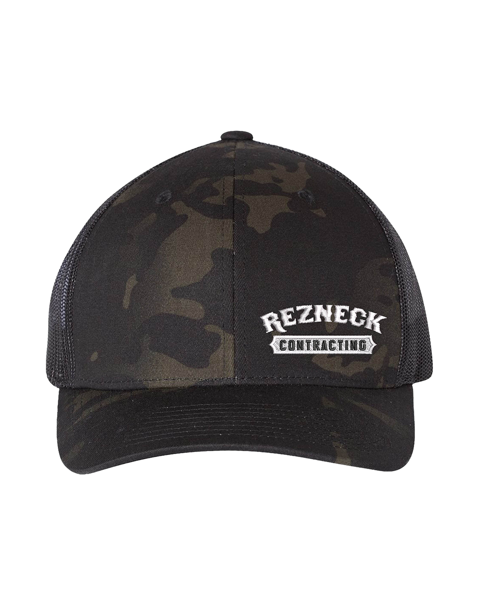 Rezneck Logo Hat (Black Camo)