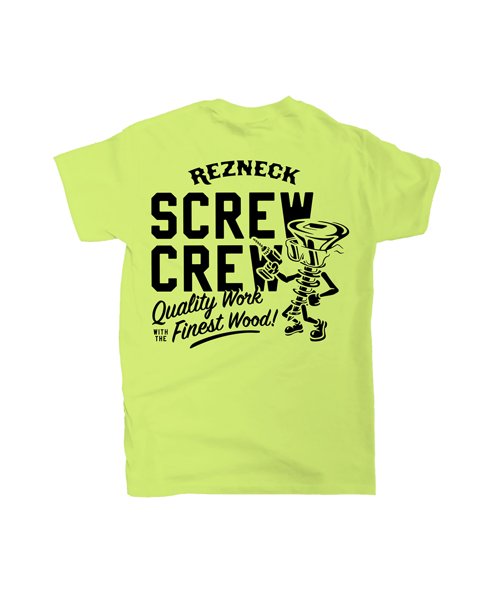 Screw Crew Tee (Safety Yellow)